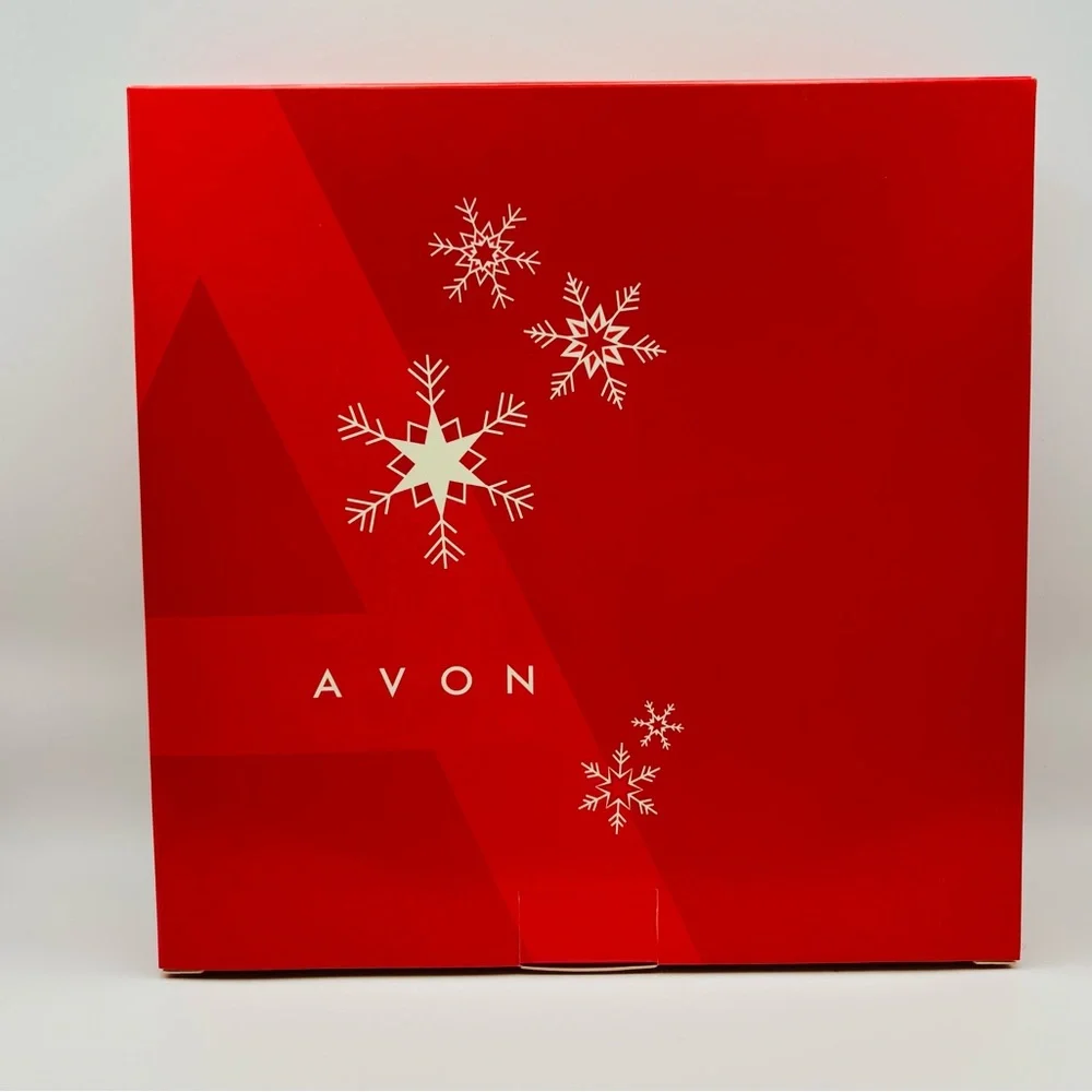 Avon 2005 Angel Lights Christmas Plate 22K Gold Trim w/ Box & Stand